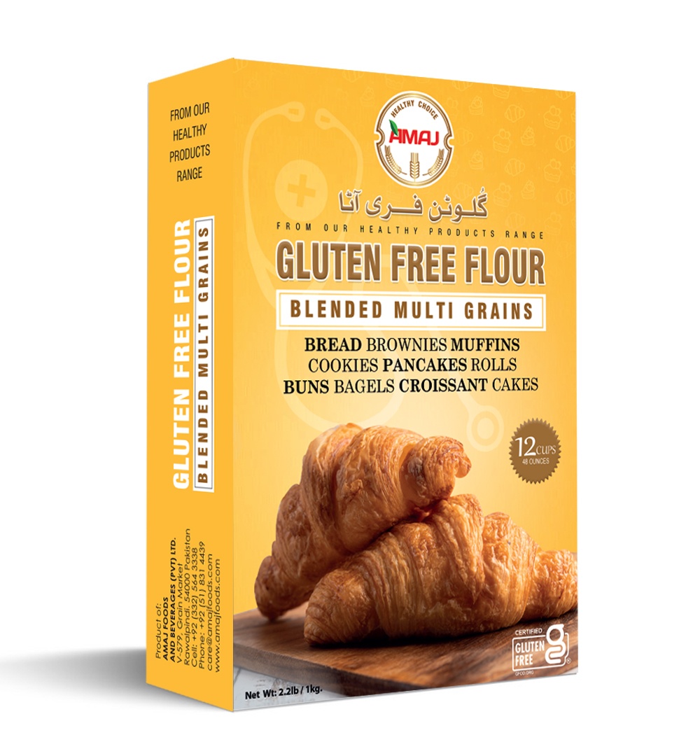 Gluten Free – Mix Flour (گلوٹین فری آٹا) – AMAJ Foods & Beverages